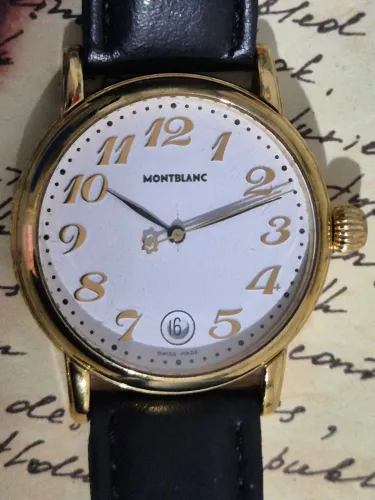 Relógio Montblanc Meisterstück Quartz Swiss Original Swiss 4810/101