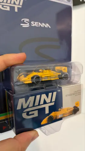 Minigt Lotus 99t #12 Ayrton Senna 1987 Monaco  #1088 1:64