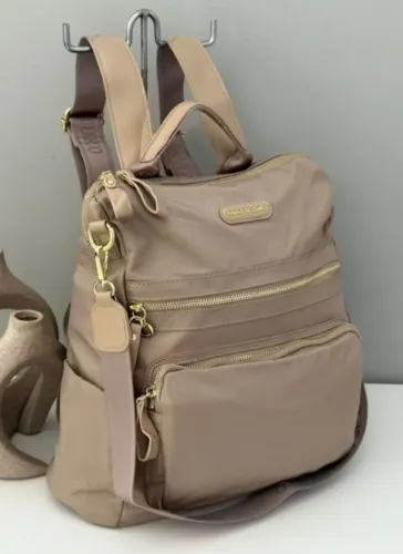Mochila pavão de ouro 