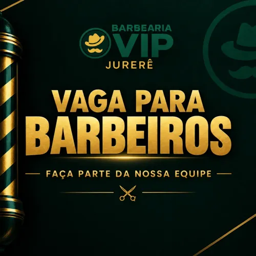 VAGA PARA BARBEIRO COM EXPERIÊNCIA 