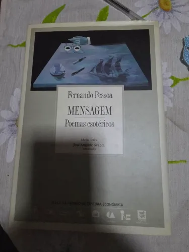 Livro Mensagem Poemas esotéricos - Fernando Pessoa