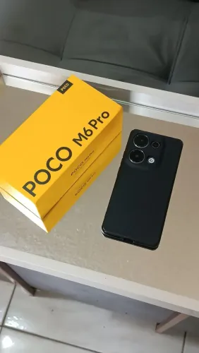 celular poco M6 pro semi novo