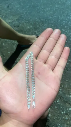 Pulseira de prata 925 5.5 grume 