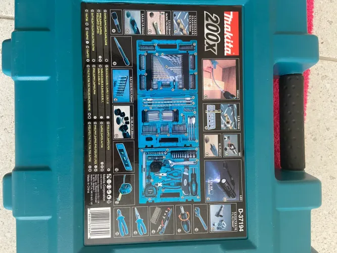 Kit de Ferramentas Makita Completo com Maleta
