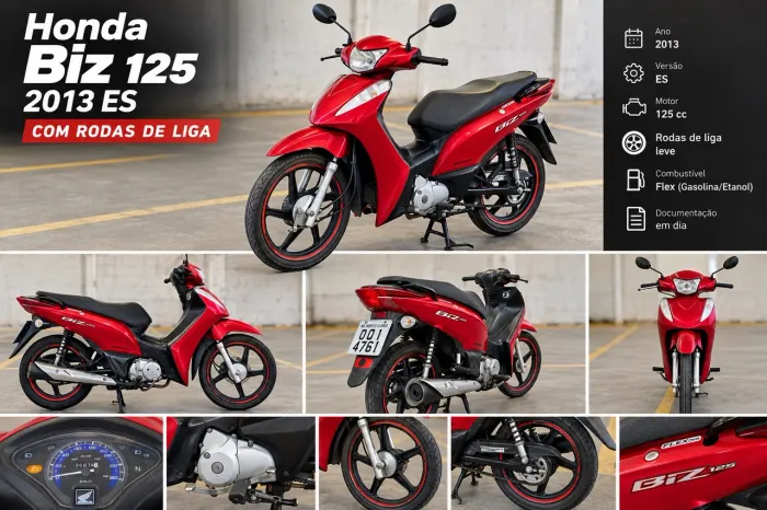Honda Biz 125 ES/ ES F.inj./es MIX F.injection 2013