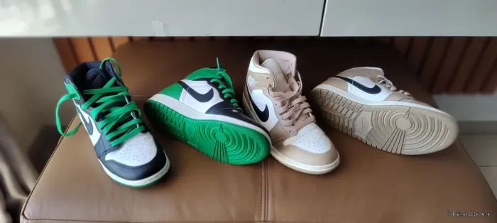 Vendo 2 Tênis Nike Air, 700,00 cada