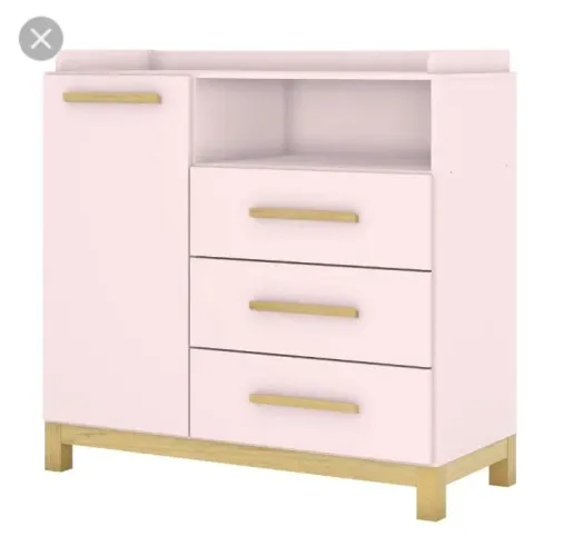 VENDO CÔMODA ROSA