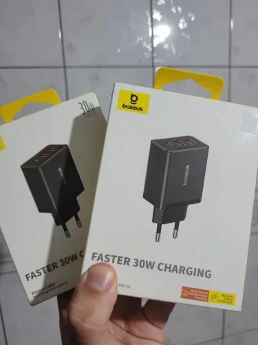 Carregador Baseus 30w tipo C Tipo A Original