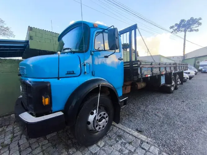 m.b 1113L trucado carroceria alongada ano 1974