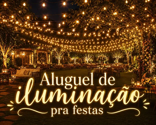 Varal de luzes , Gambiarra, iluminação pra festas 