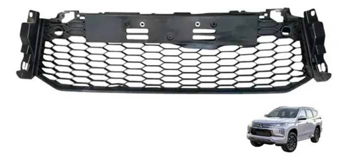 Grade Parachoque Mitsubishi Pajero L200 Sport 2021 A 2024 Preto Fosco