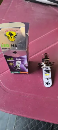 Lâmpada Super Led H4 para motos
