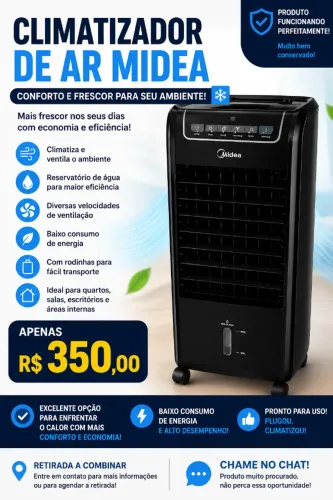 Climatizador de Ar Midea