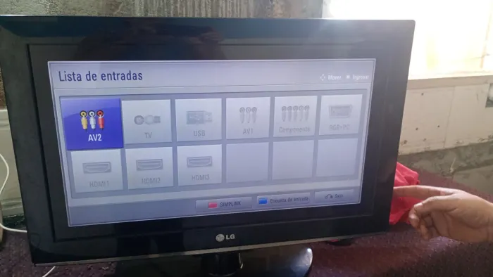 Tv LCD lg funcionando