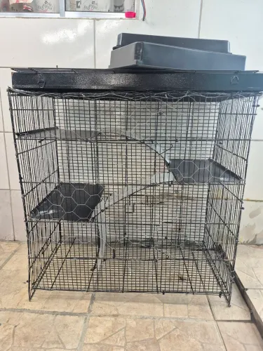 Gaiola grande para rato twister, Chinchila, Coelho e etc