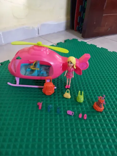 Helicóptero Polly Pocket