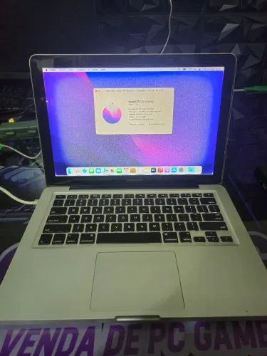 MacBook Pro 13 core i5 6gb ram SSD 120gb