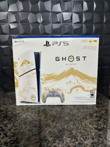 PS5 Edição Ghost Of Yotei Novo Lacrado.