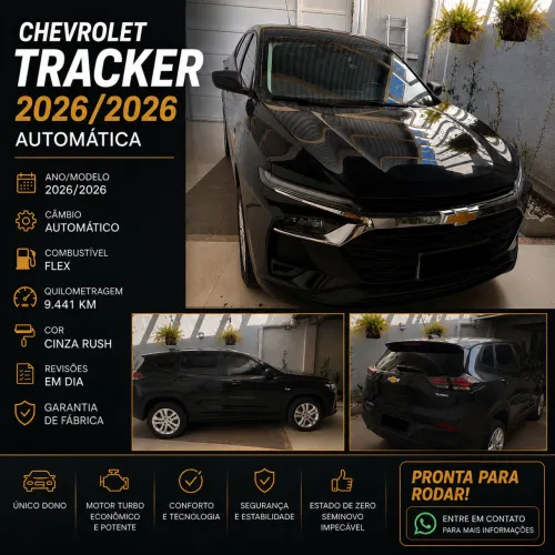Chevrolet Tracker 1.0 Turbo 12V Flex Aut. (pcd) 2026