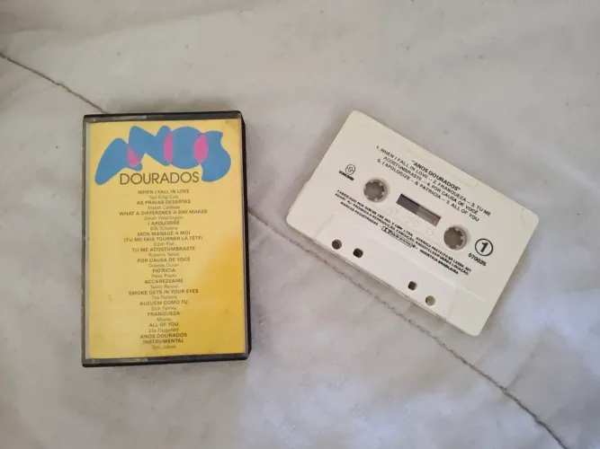 Fita Cassete K7 Som Livre Anos Dourados 1986