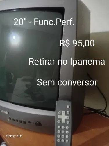 Televisão Toshiba 20" Tubo