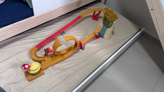Pista hot wheels Mario
