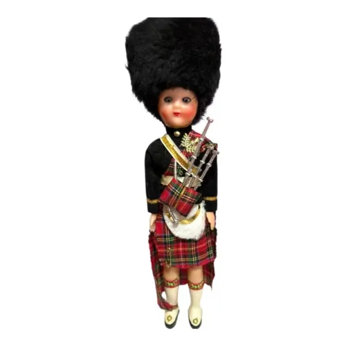 Boneca Importada Soldado Roupa Tradicional 30cm Vintage Retrô