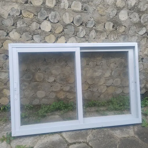 Janela em alumínio 2 folhas móveis 80 x 120