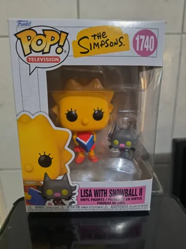 Funko pop The Simpsons Lisa With Snowball 1740