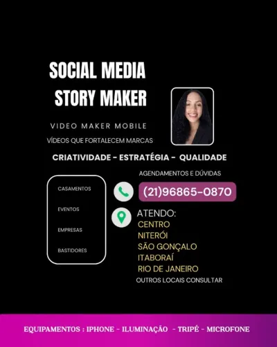 Social media story maker
