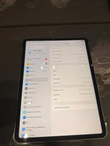 ipad pro 3 geracao m1 256gb wifi 
