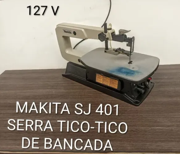 Serra tico-tico de bancada Makita SJ401 - 127V