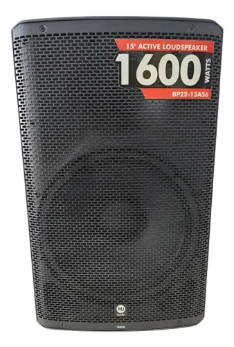 Caixa Mj Audio Bp2215a 1600w Com Bluetooth 110v/220v Novo