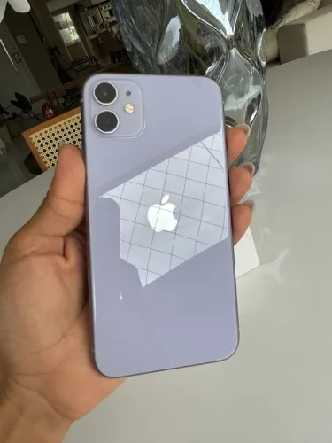 ? iPhone 11 Lilás 128GB | Única Dona | Face ID OK | Caixa e Nota Fiscal