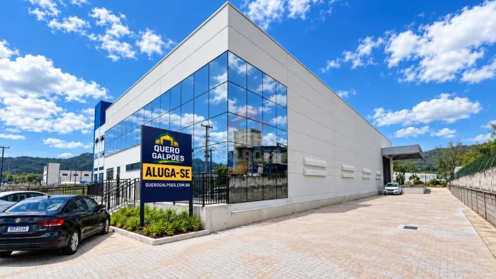 ALUGO GALPÃO 1200M² NOVO - EM BIGUAÇU
