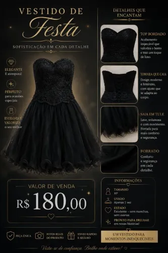 Vestido de Festa