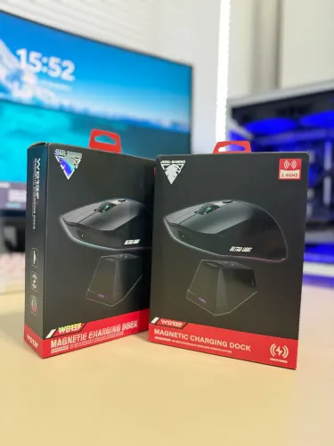 NOVO - Mouse Gamer ultra light 2.4GHZ C/Dock !