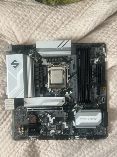Placa mãe Steel legend B560M + processador i5 - 11400f