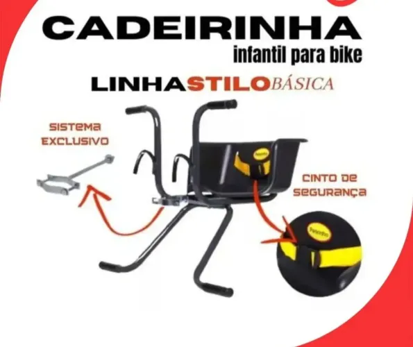 Cadeirinha de bicicleta