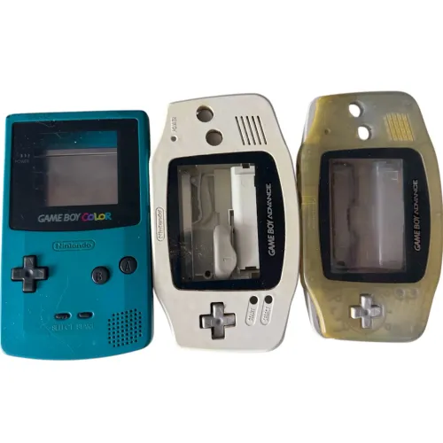 3 Carcaças originais Nintendo Game Boy para restauração ou projeto