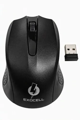 Mouse Ótico S/Fio USB Exocell