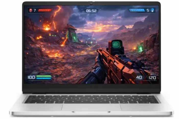 NOTEBOOK GAMER DELL PRO RYZEN 7 AI 350 8GBDDR5 256GB 14" TECLADO RETROILUMINADO WIN 11 PRO