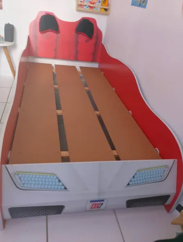 Cama Infantil Carro Fast Car - Excelente Estado!
