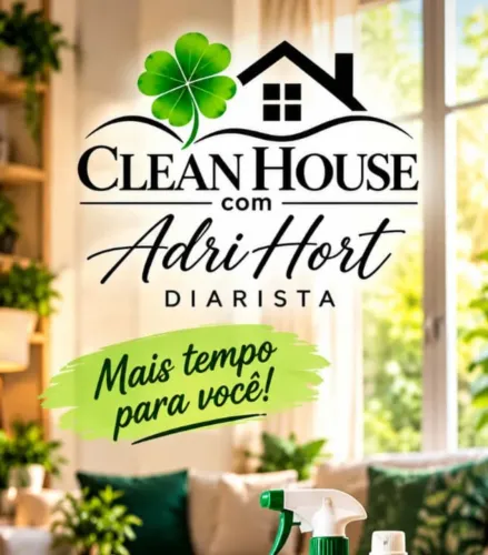 CLEAN HOUSE com ADRI HORT/diarista