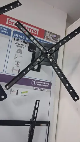 SUPORTE ARTICULADO, 25CM-142CM DE 10" A 56" POLEGADAS