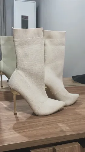 Bota elegante/salto alto