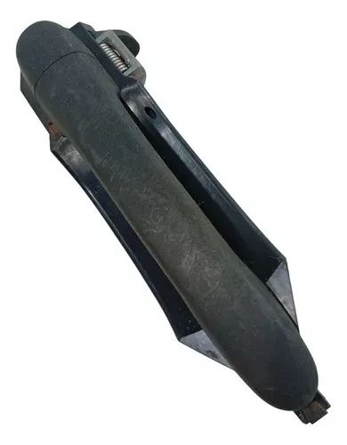 Macaneta Externa Porta Direita Fiat Palio Siena 2004 2016 Preto Traseira