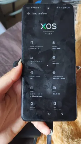 Celular infinixt