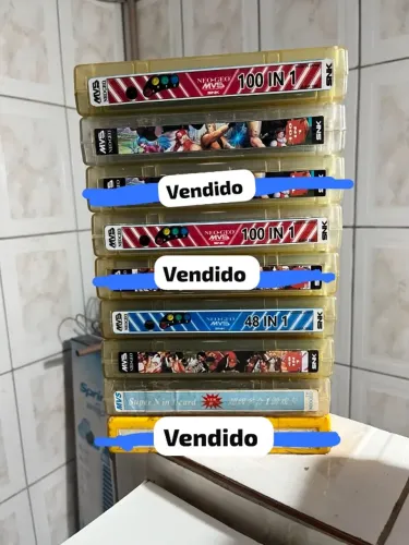 Cartucho Multijogos Mvs Neogeo 