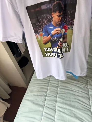 Camisa Kaio Jorge - Cruzeiro- comendo galinha